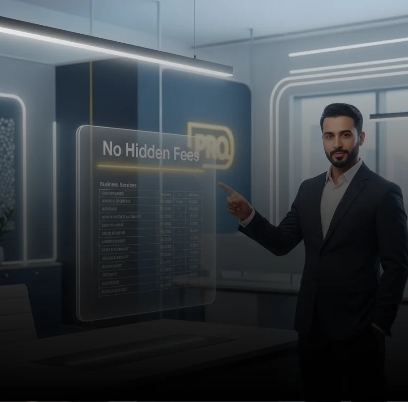 Transparent Pricing & Zero Hidden Fees